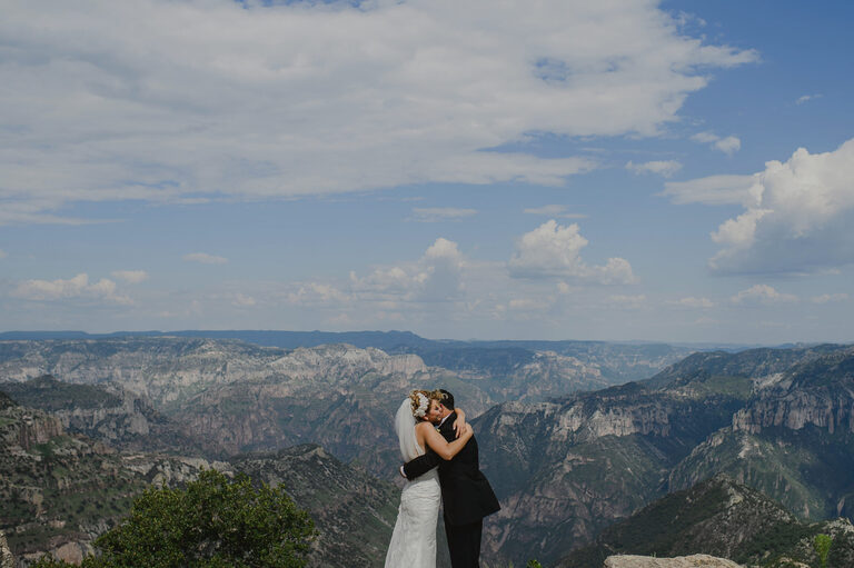 Boda en las barrancas