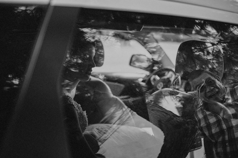 Una boda en blanco y negro