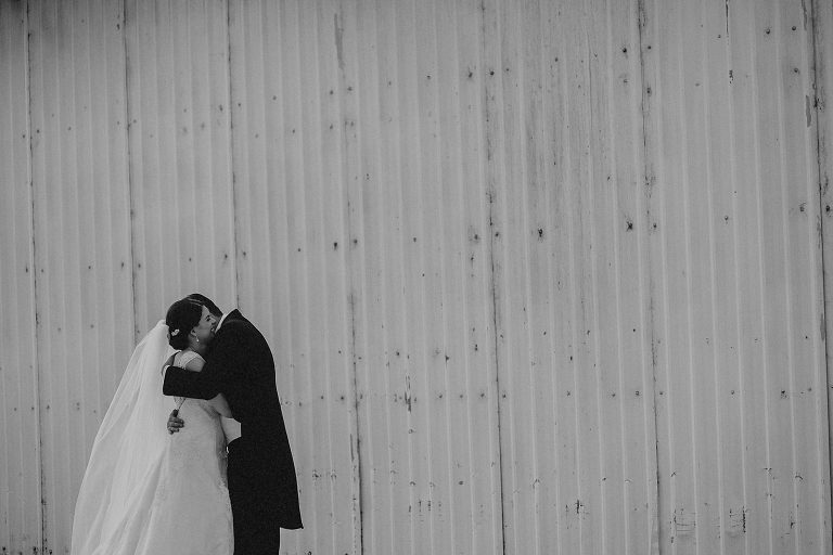 Una boda en blanco y negro