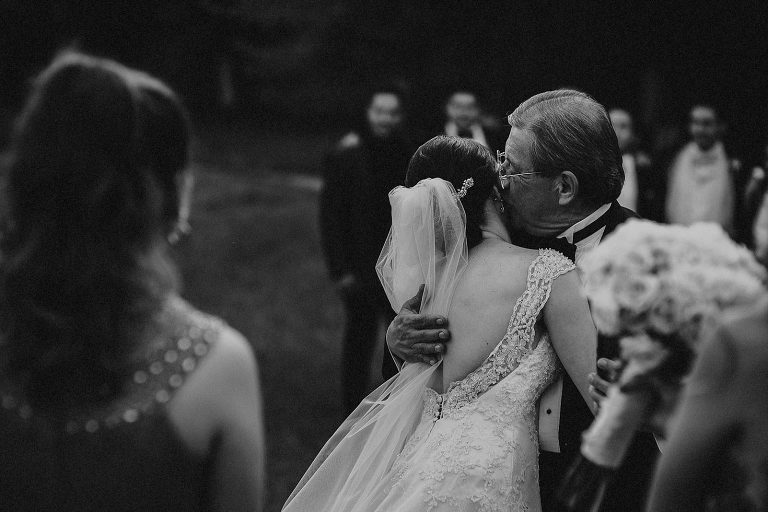 Una boda en blanco y negro