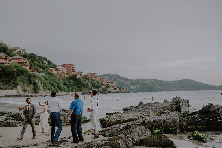 Boda en la playa de Brissa & Emilio