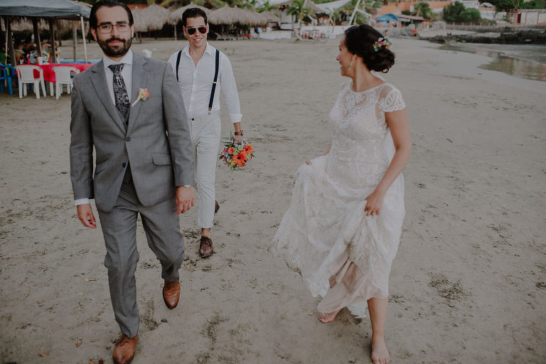 Boda en la playa de Brissa & Emilio